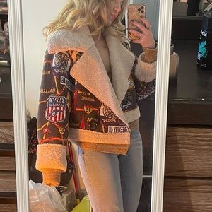 Gorgeous 2022 jacket bomber style! Out of Stock everywhere! Rare find